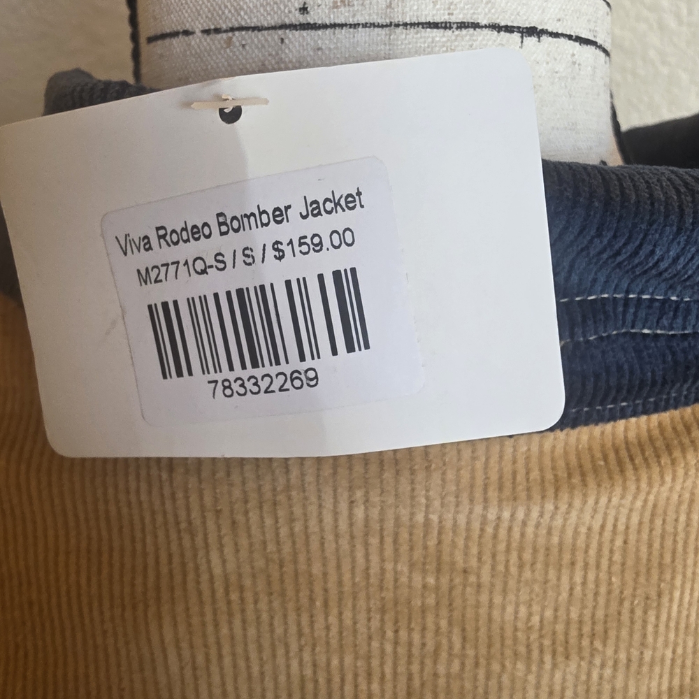 Rodeo Quimcy Viva Rodeo Corduroy Bomber Jacket - Picture 8 of 8